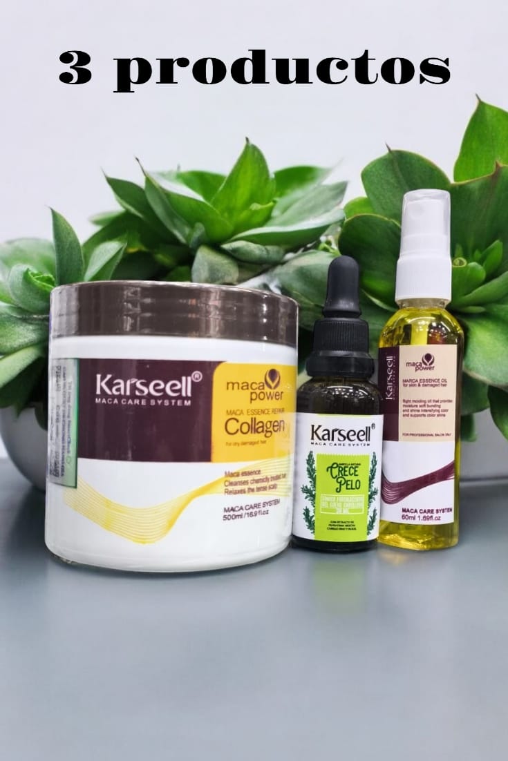 KIT 3 PRODUCTOS KARSELL